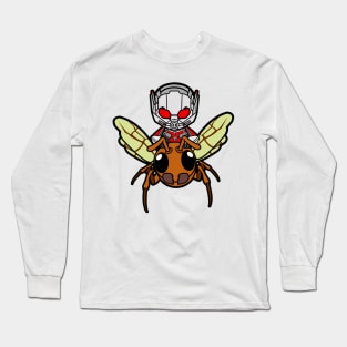 Antman riding Ant Long Sleeve T-Shirt